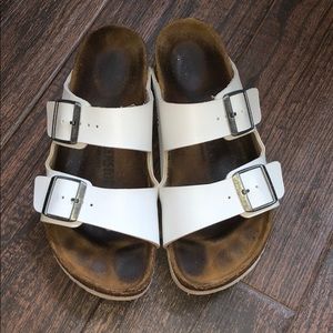 White birkenstocks